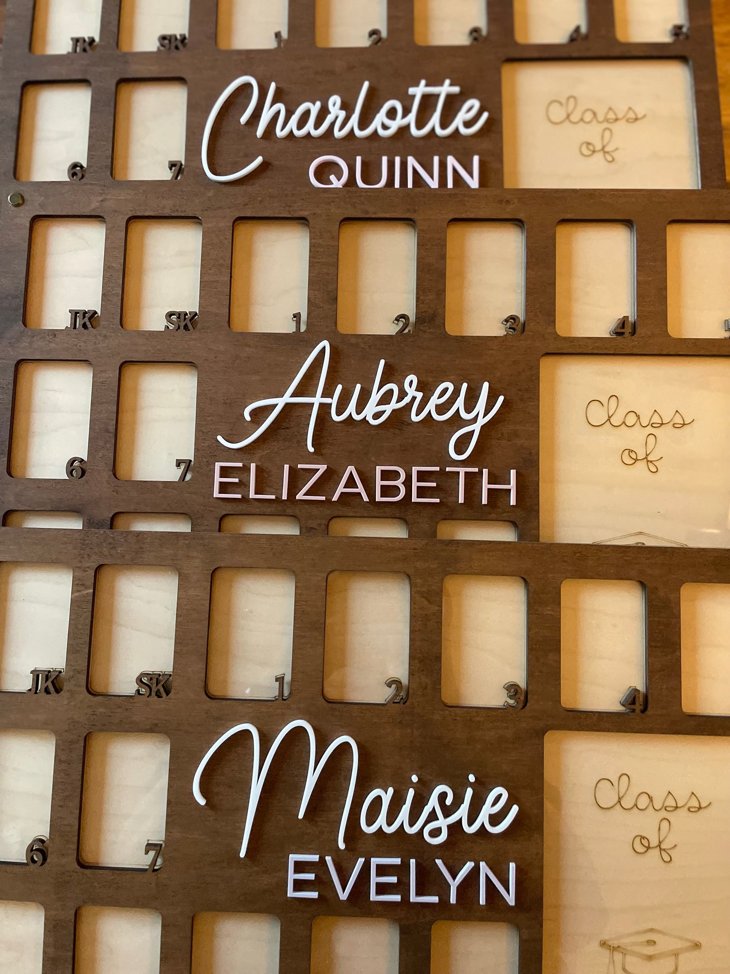 School Picture frame JK-12 grade