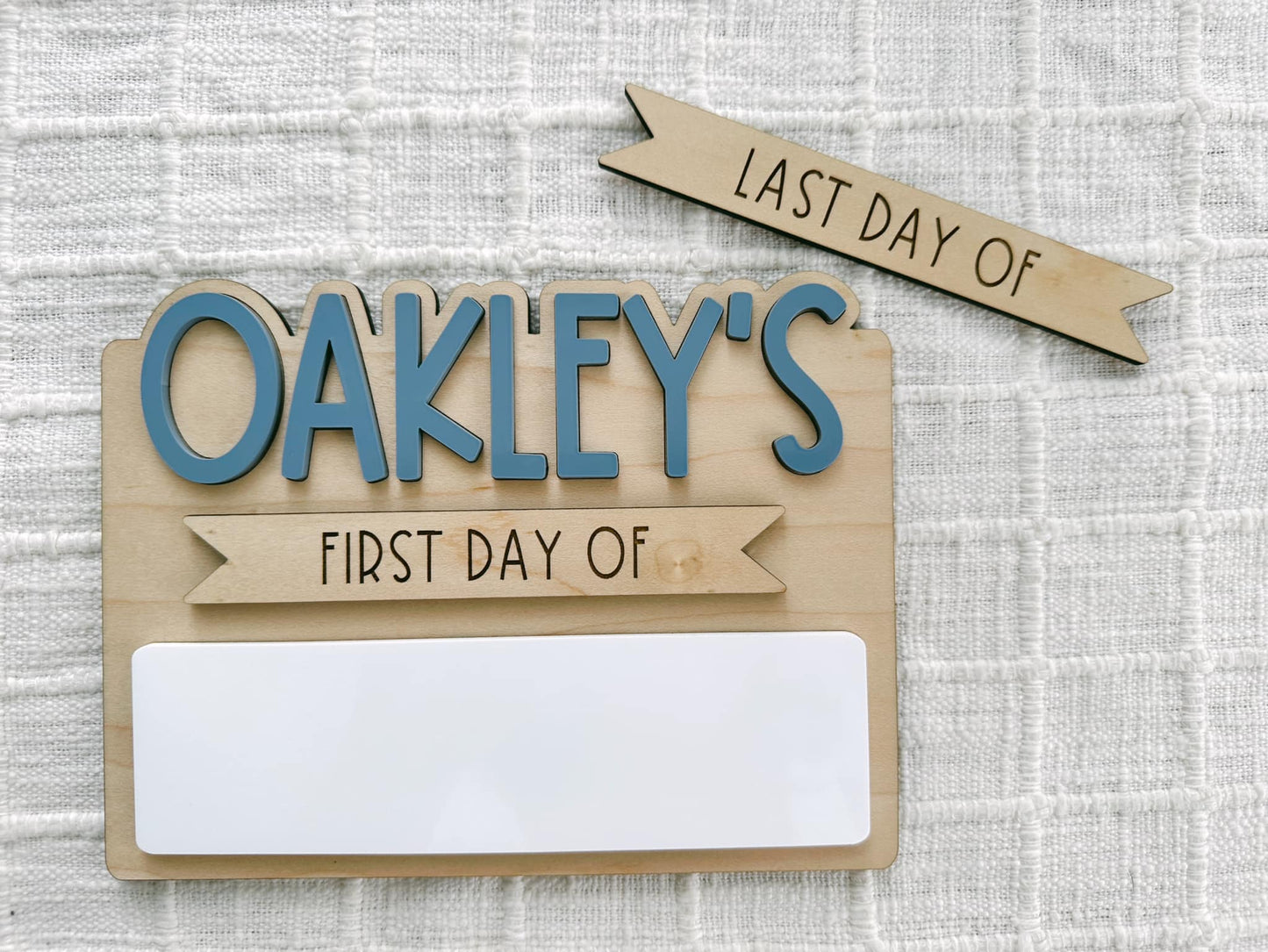 Mini First/Last Day of School Erasable Boards