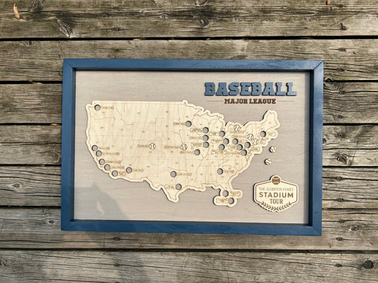 Baseball Stadium Map