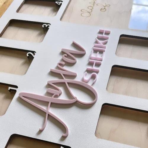 School Picture frame JK-12 grade