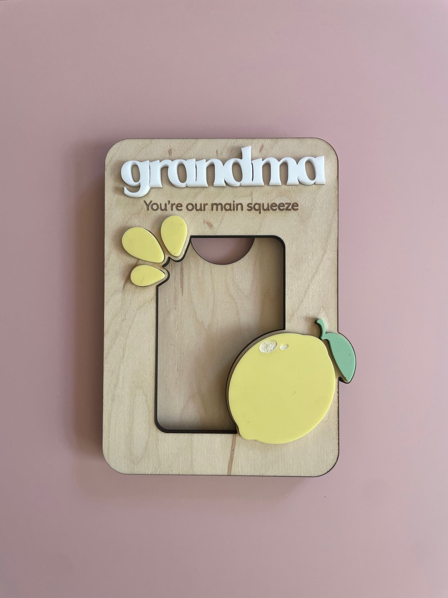 Fridge Photo Magnet-Mom/Grandma Style
