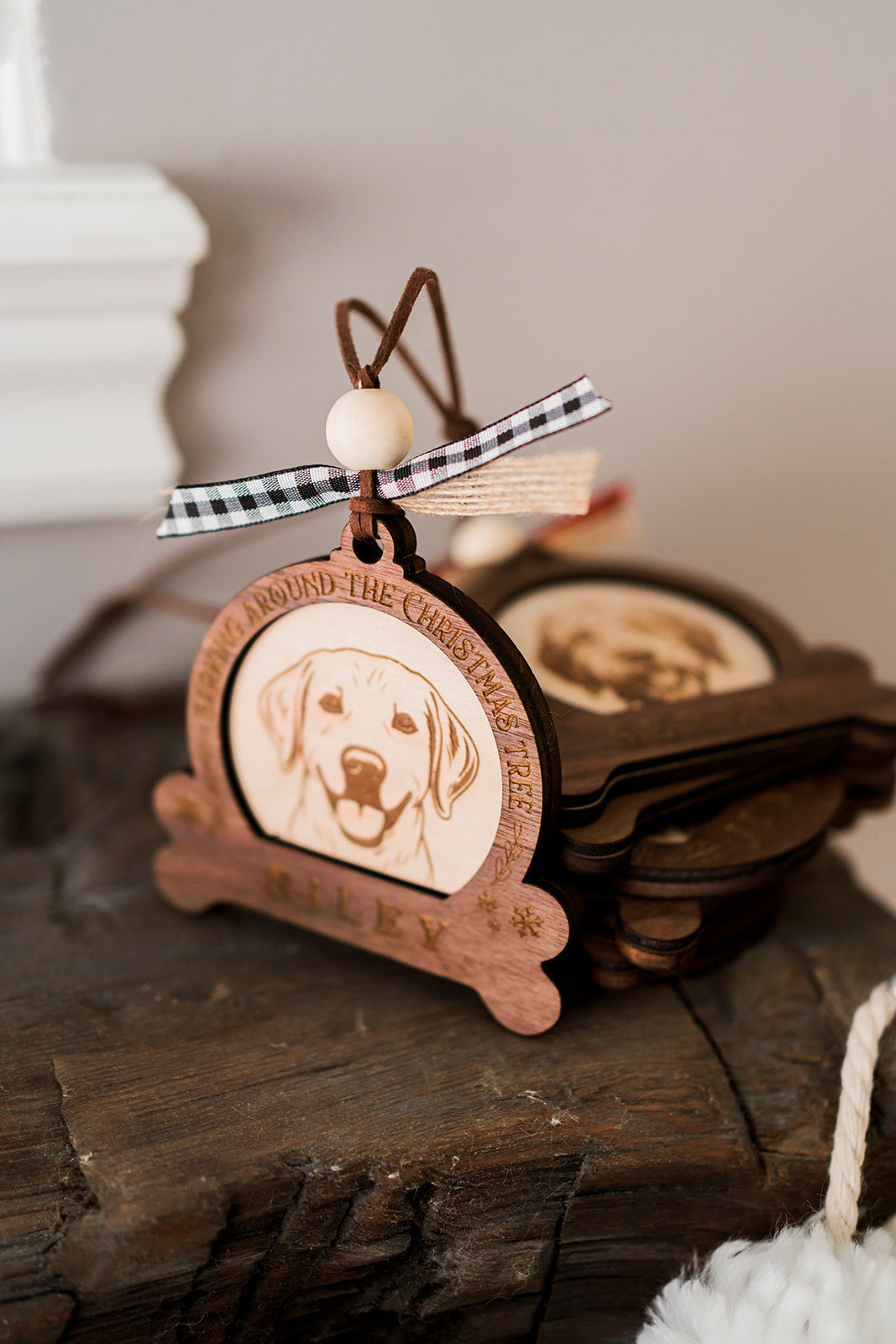 Personalized Dog Ornament