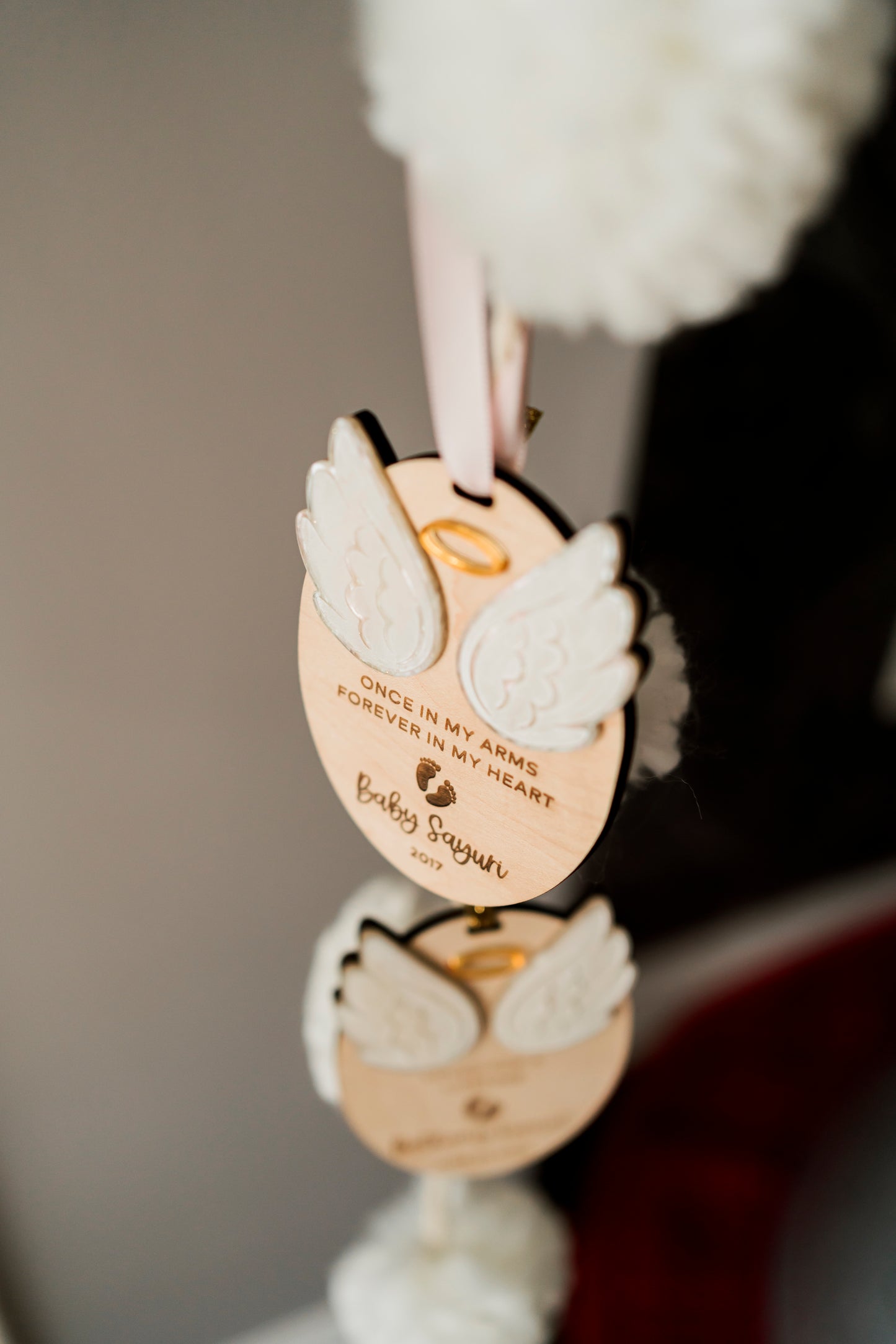 Baby Loss Ornament-Angel wings