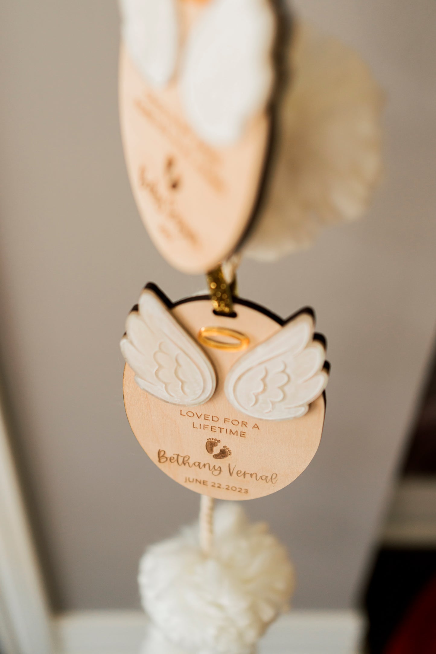 Baby Loss Ornament-Angel wings