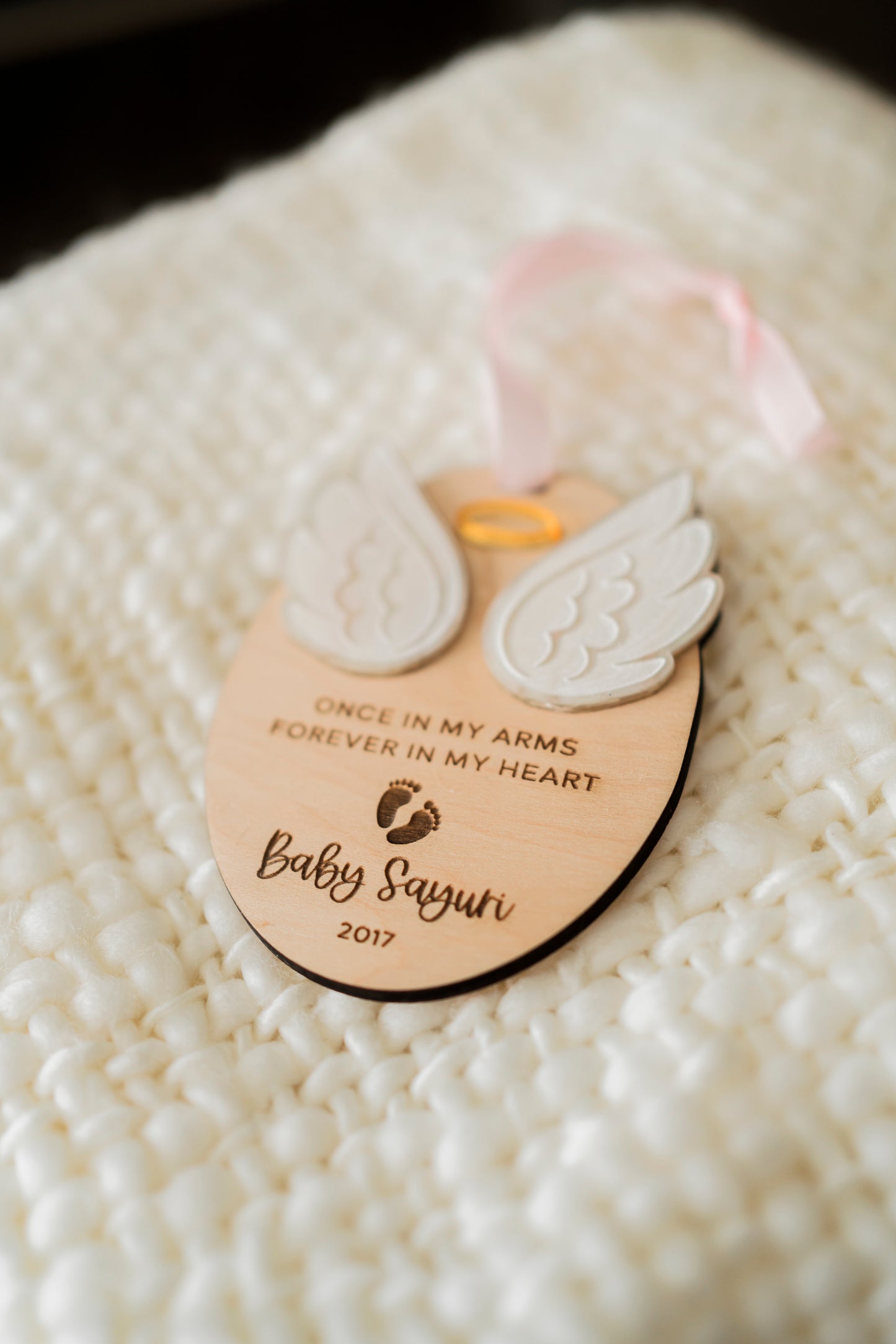 Baby Loss Ornament-Angel wings