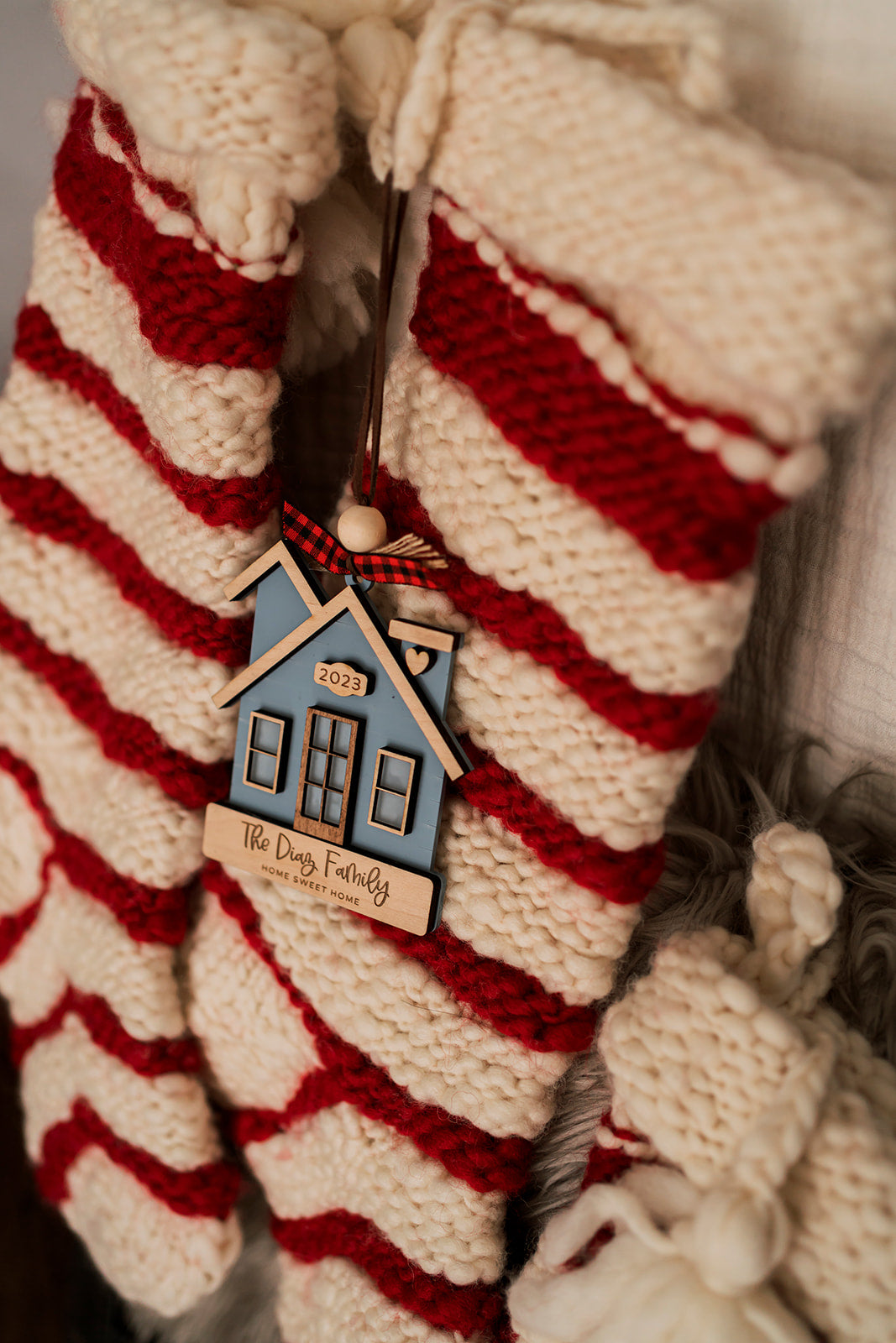 Home Sweet Home Personalized Family Ornament