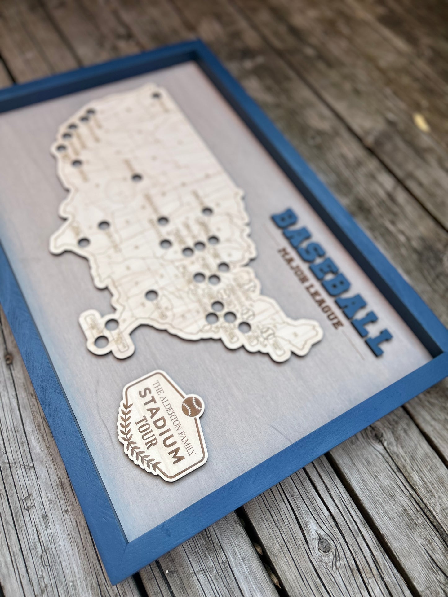 Baseball Stadium Map