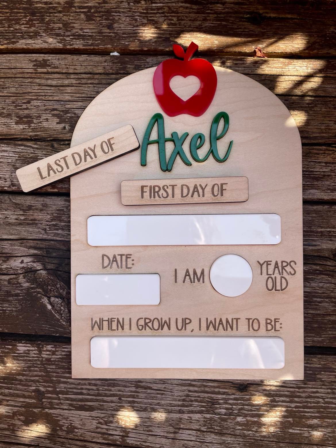 Complete back to school sign