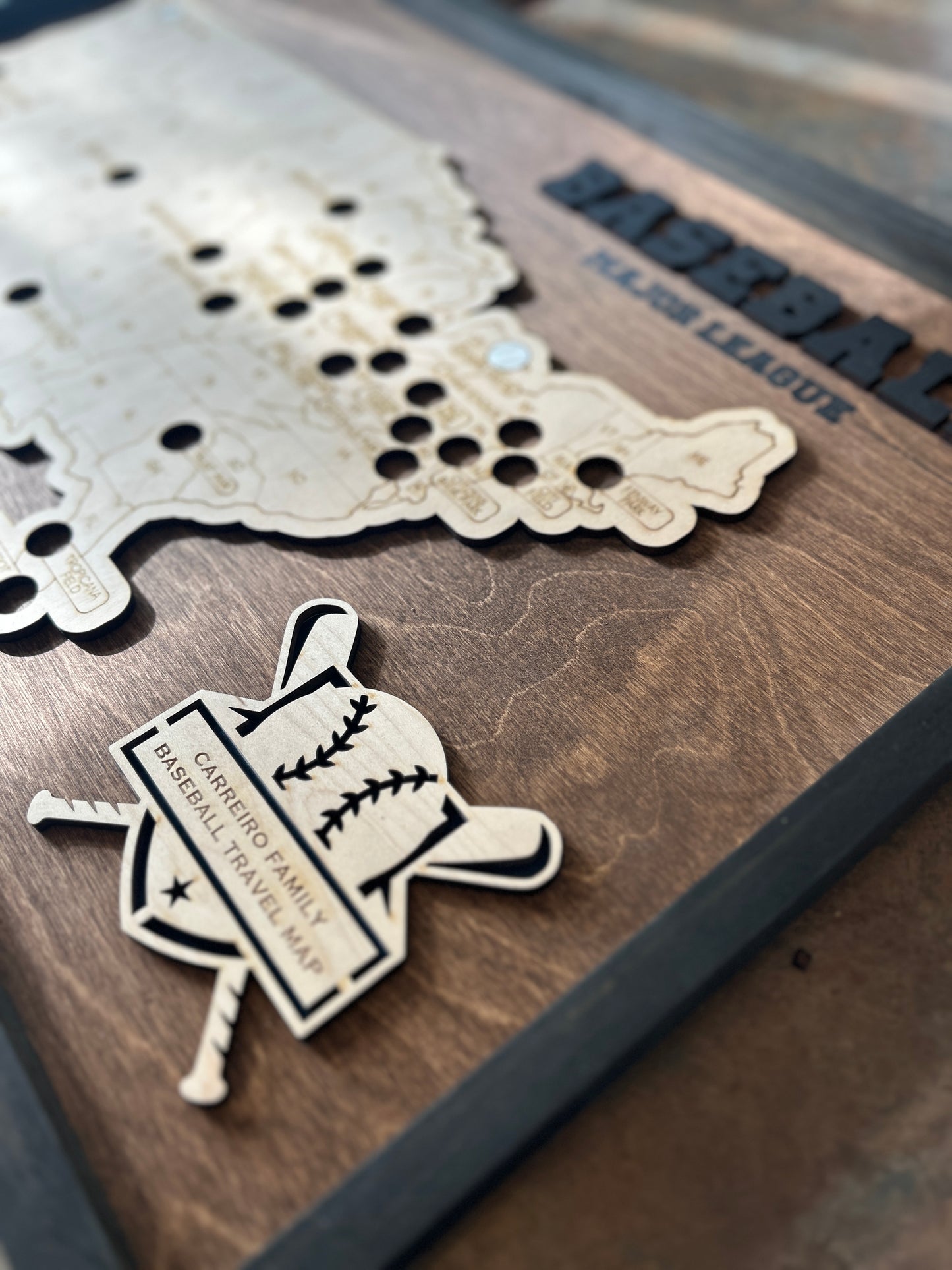 Baseball Stadium Map