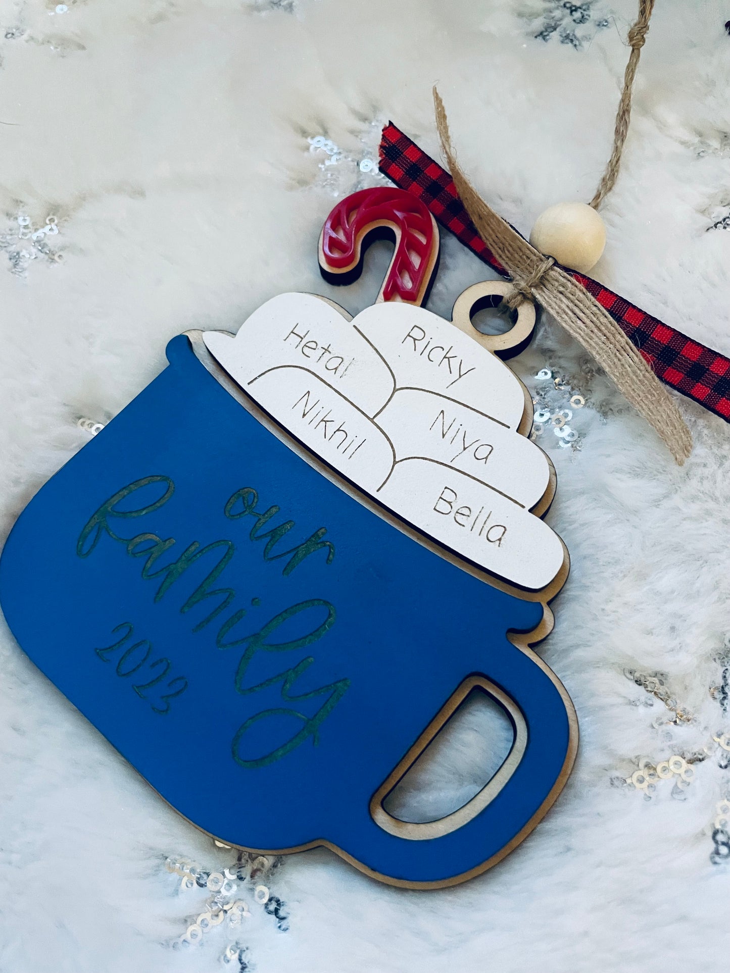 Hot Cocoa Personalized Ornament