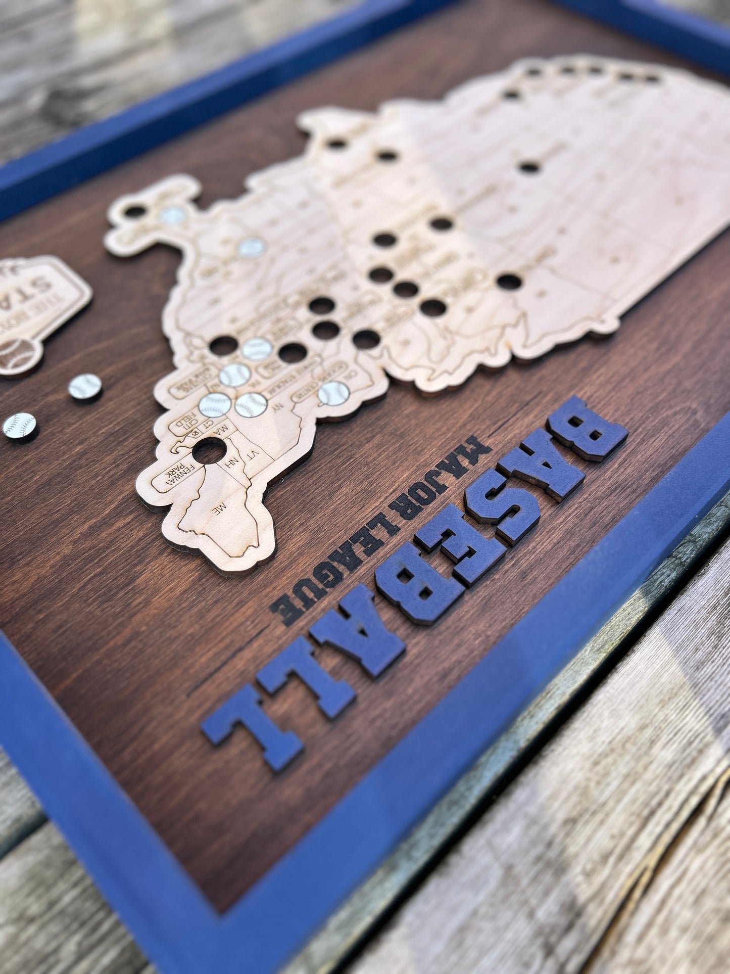 Baseball Stadium Map