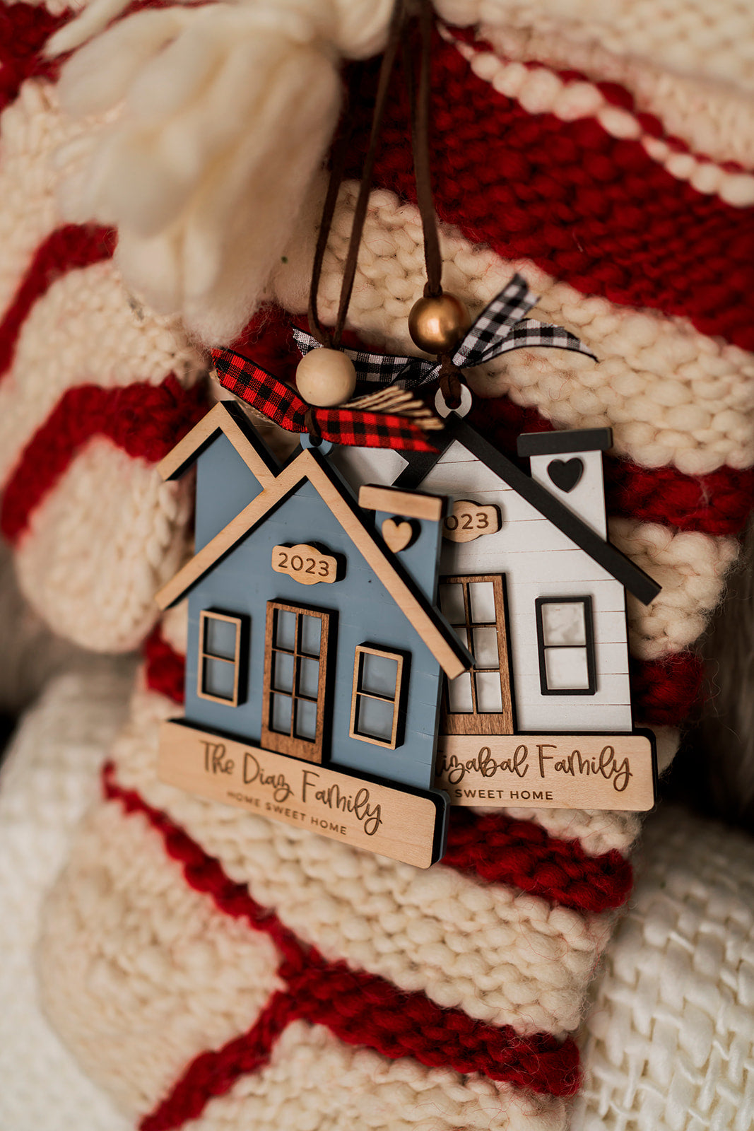 Home Sweet Home Personalized Family Ornament