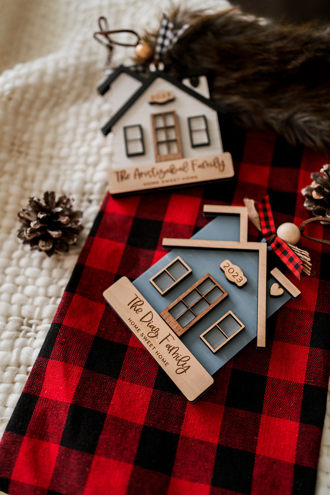 Home Sweet Home Personalized Family Ornament