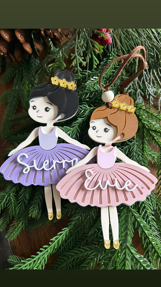 Ballerina ornament
