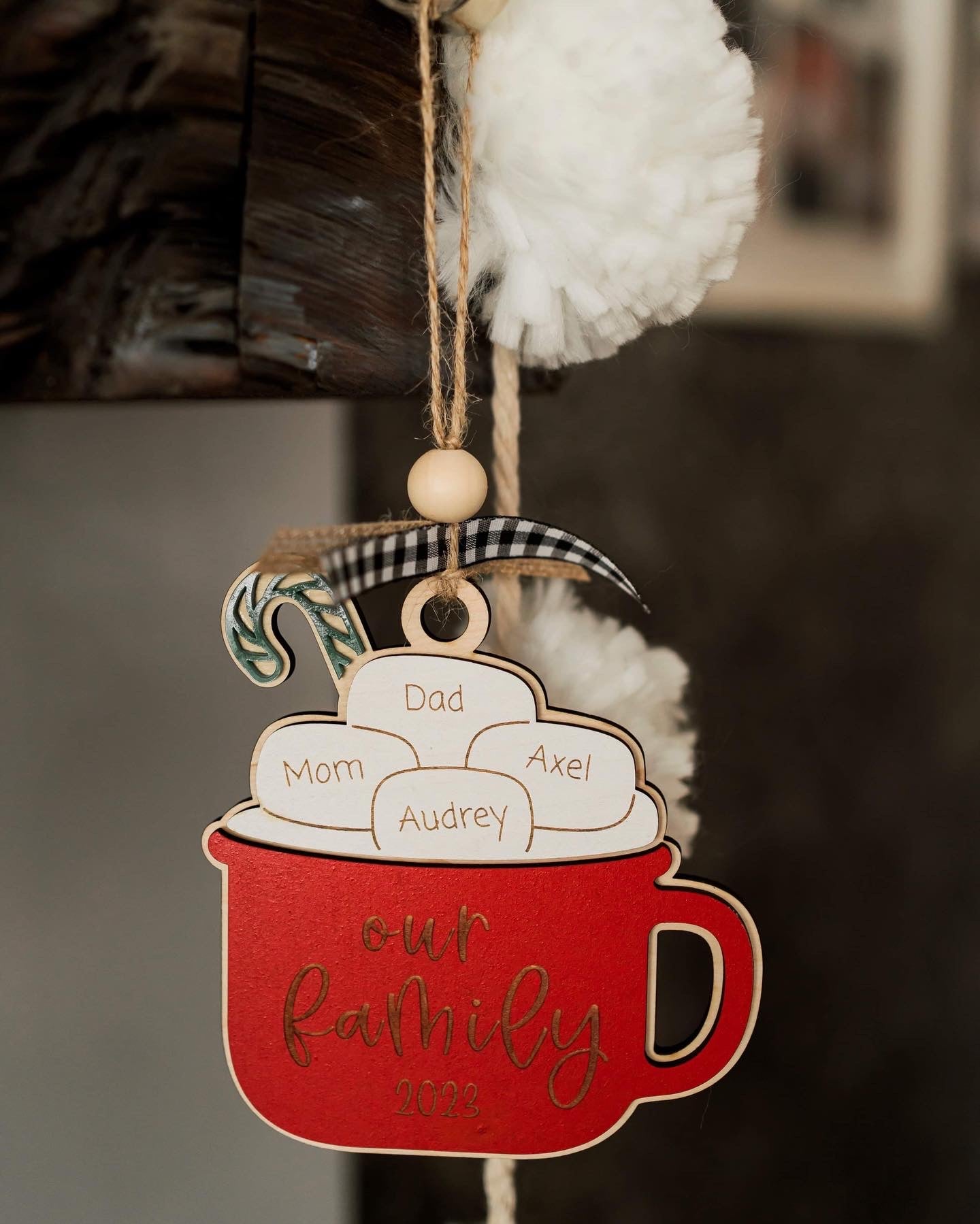 Hot Cocoa Personalized Ornament