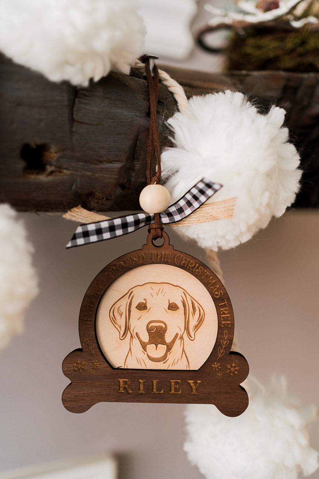 Personalized Dog Ornament