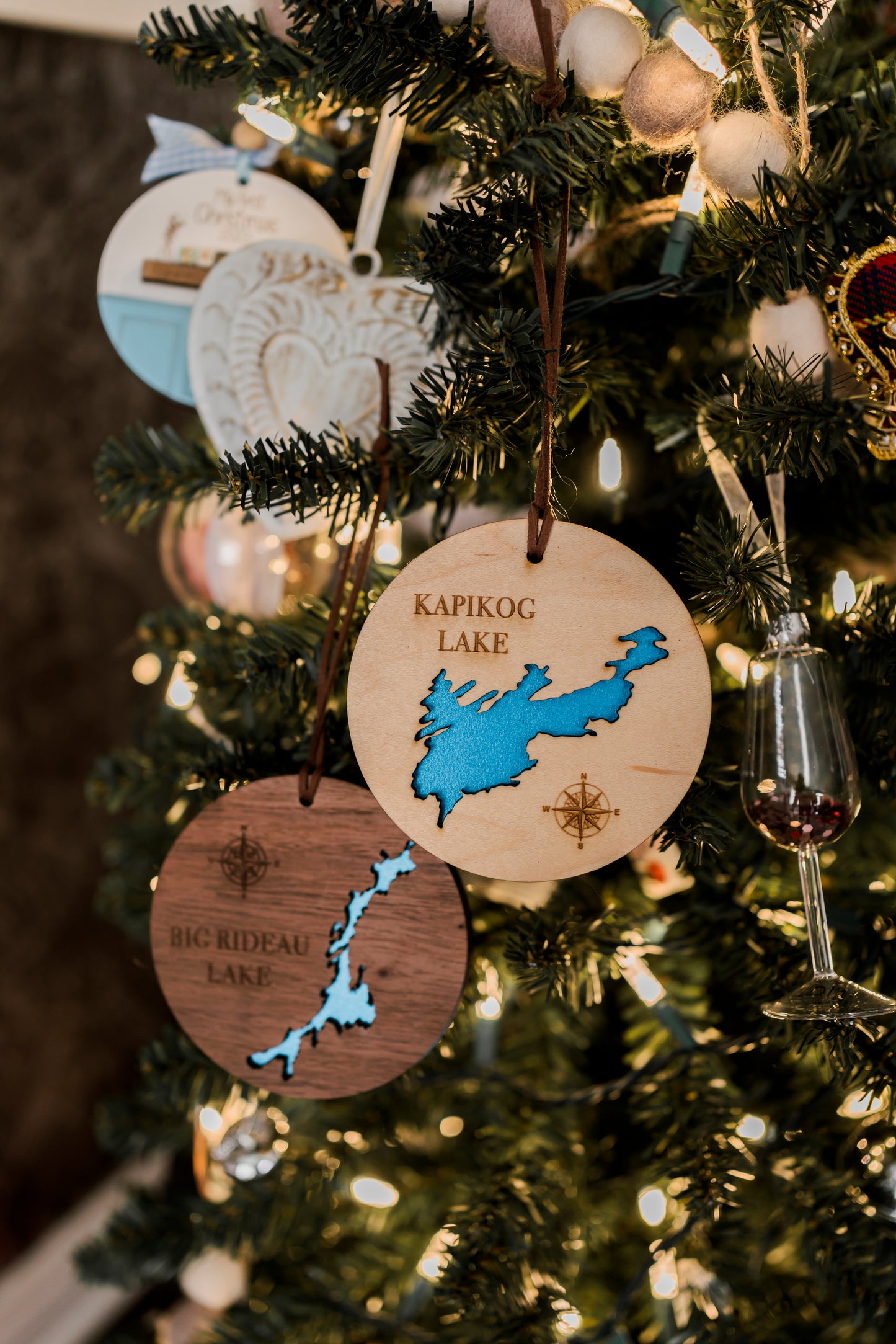 Custom Lake Ornaments