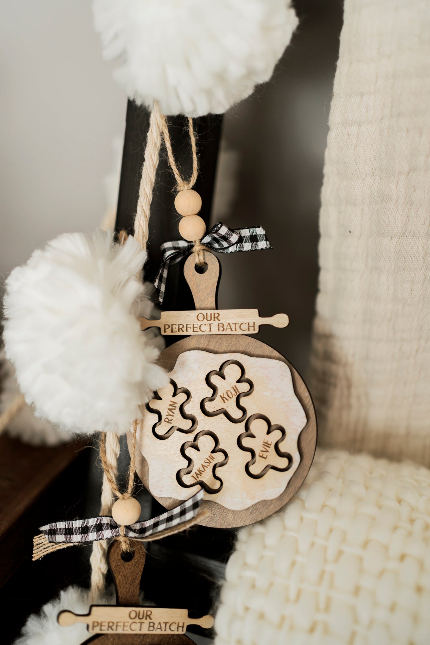 Gingerbread Family Ornament