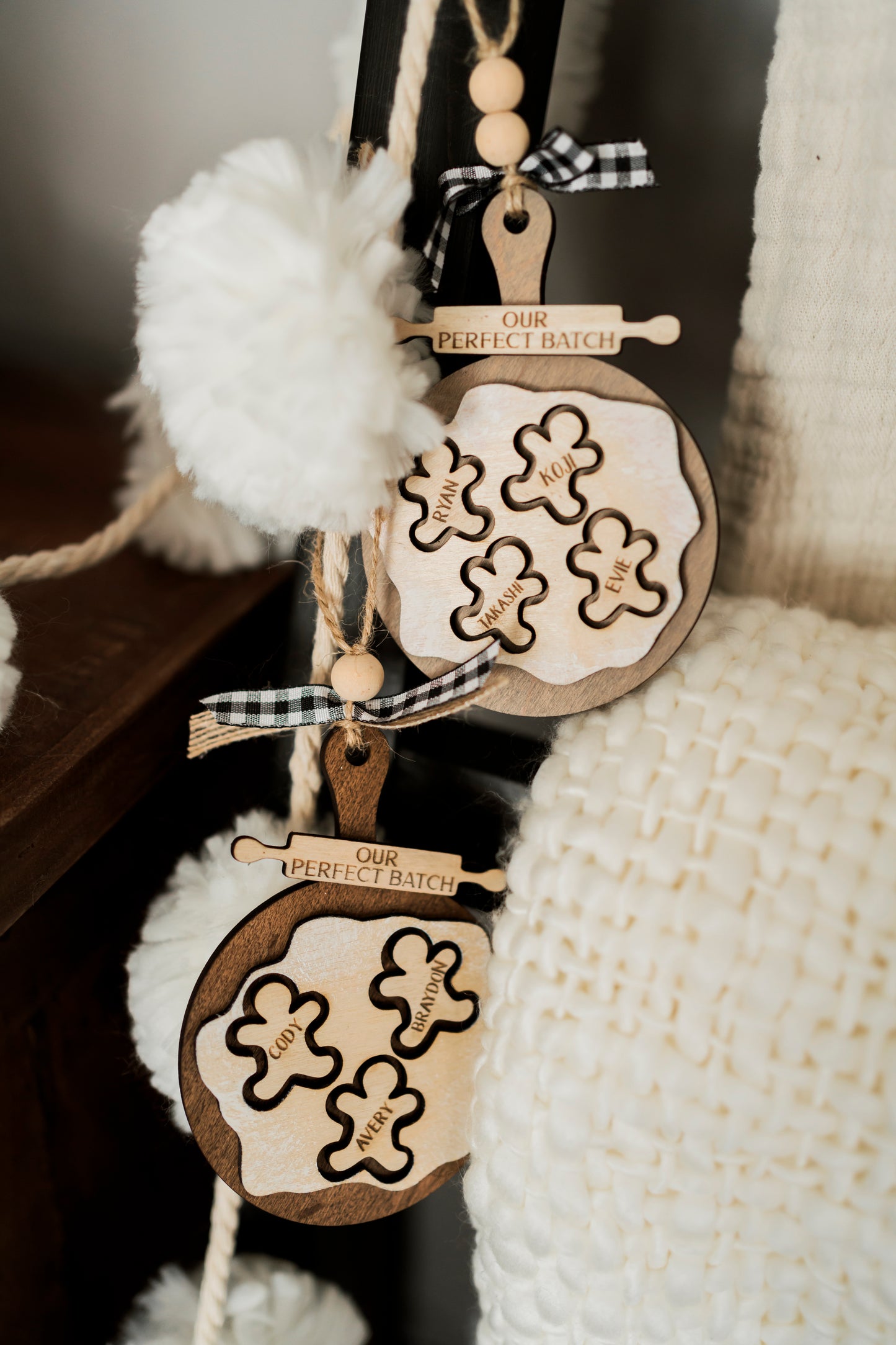 Gingerbread Family Ornament