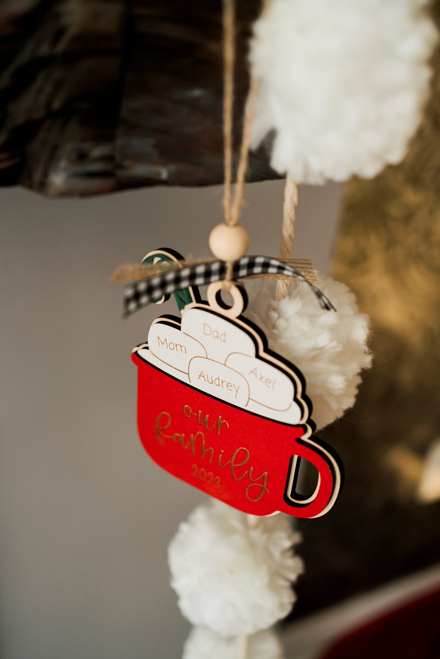 Hot Cocoa Personalized Ornament