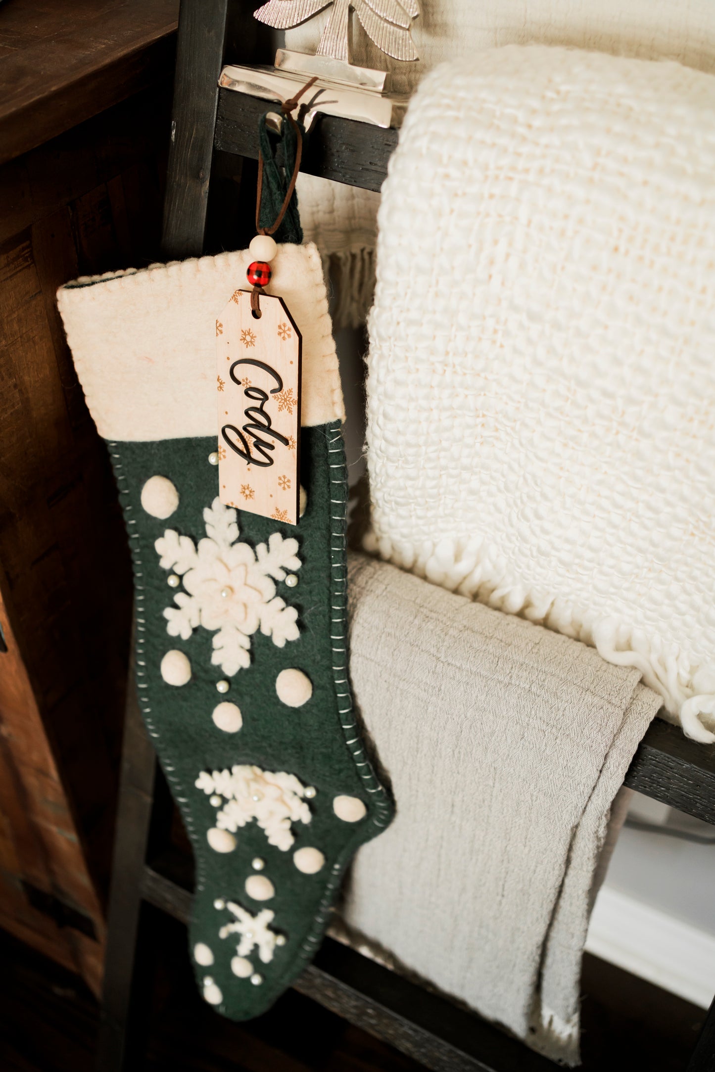 Engraved Stocking Tags