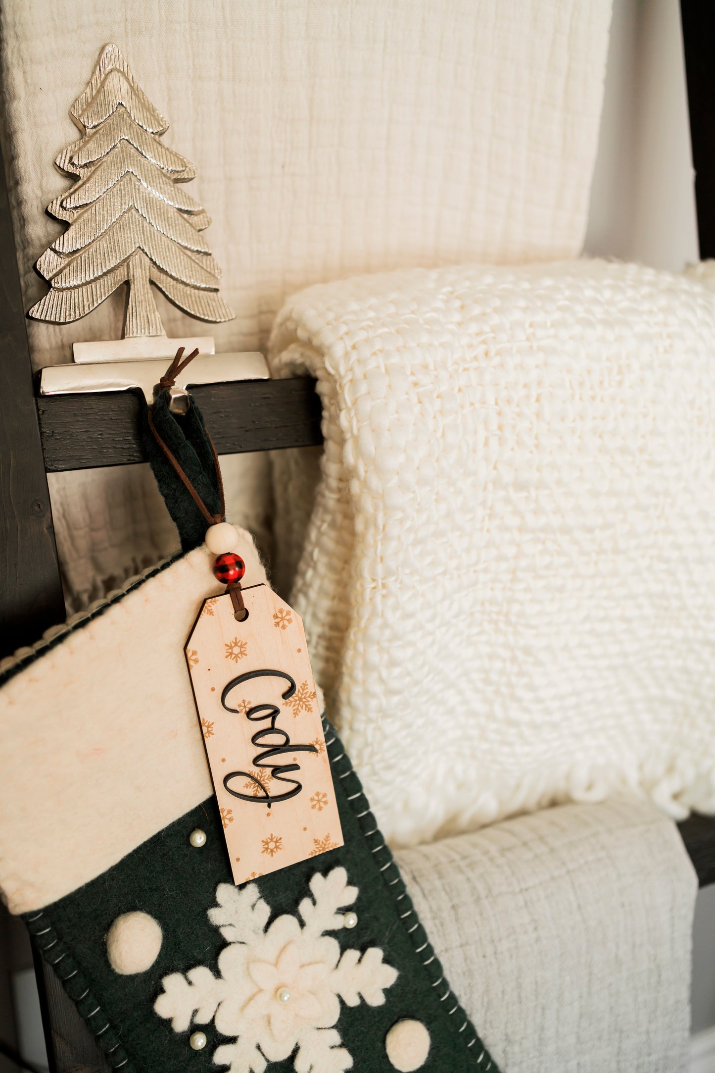 Engraved Stocking Tags