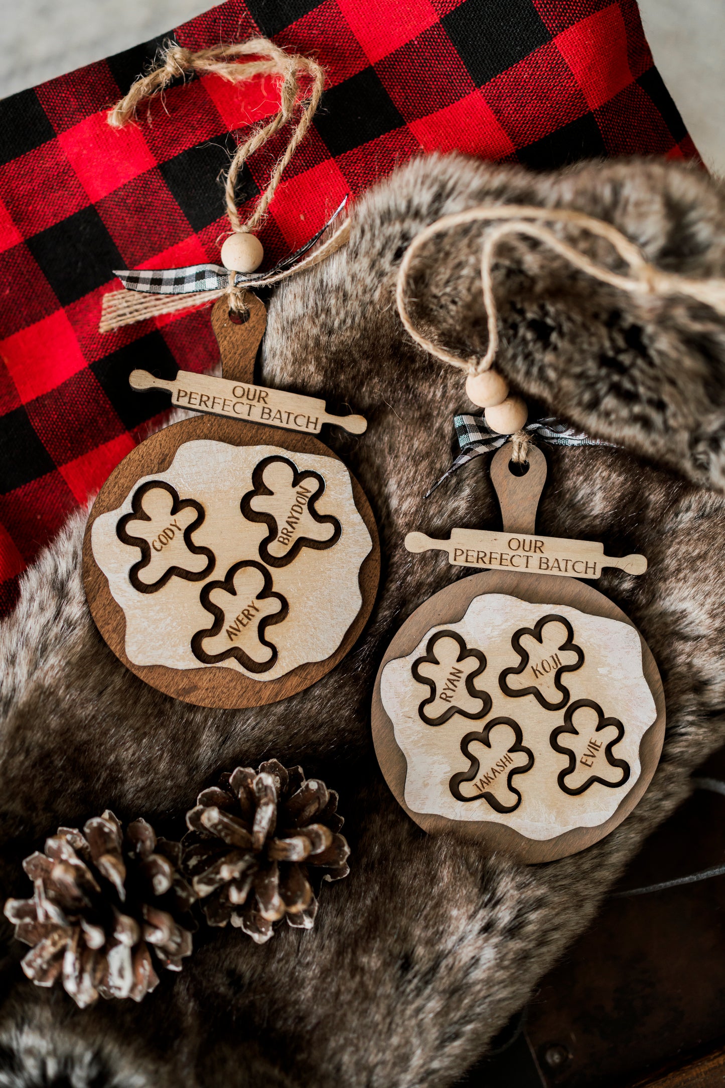 Gingerbread Family Ornament