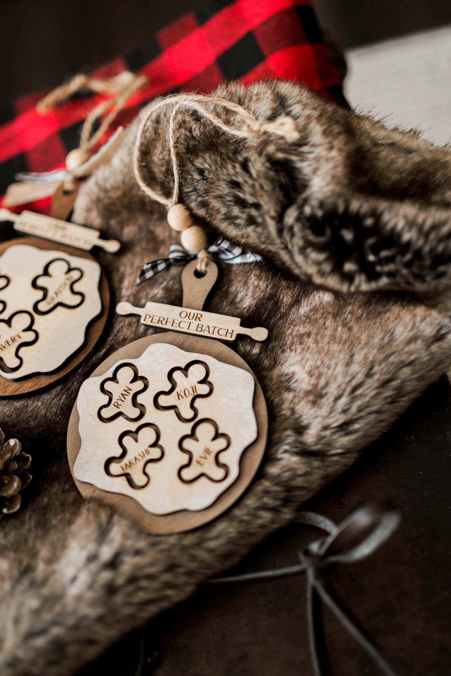 Gingerbread Family Ornament
