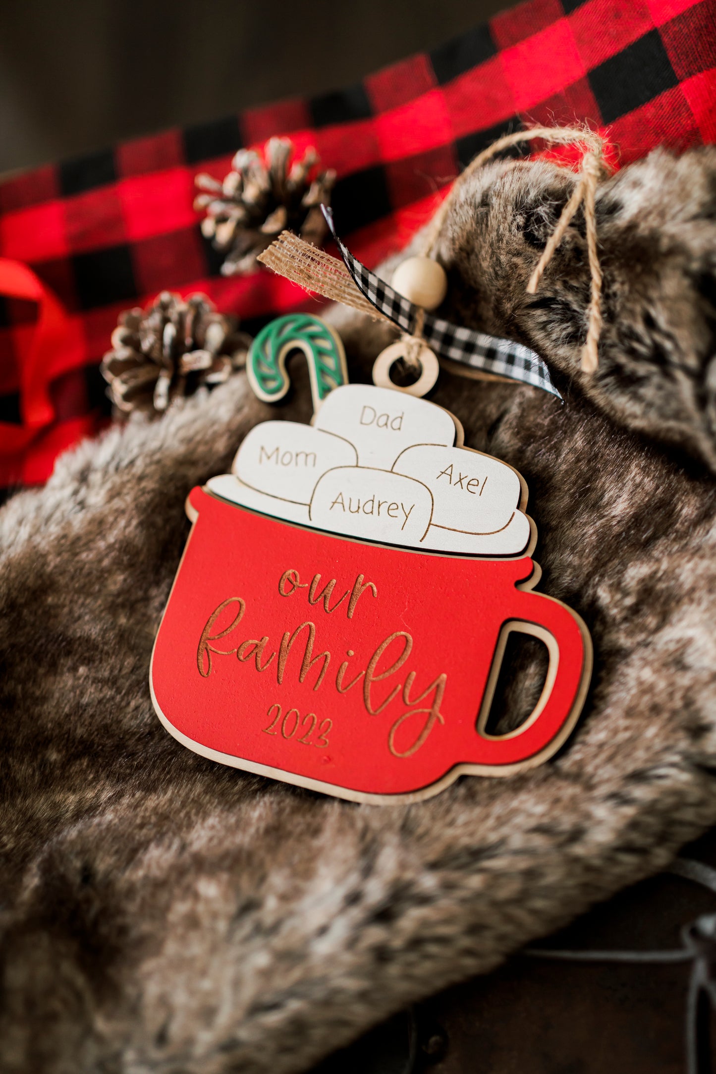 Hot Cocoa Personalized Ornament
