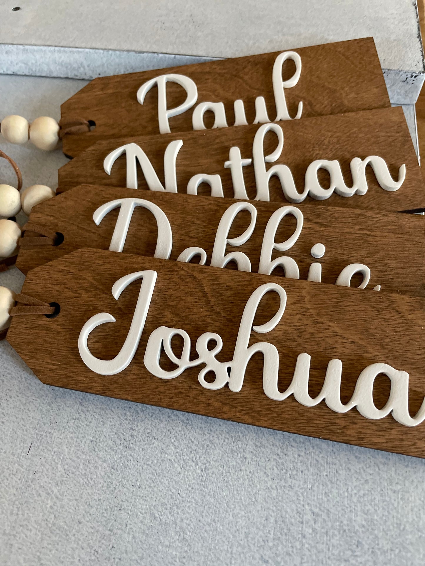 Personalized Stocking Tags
