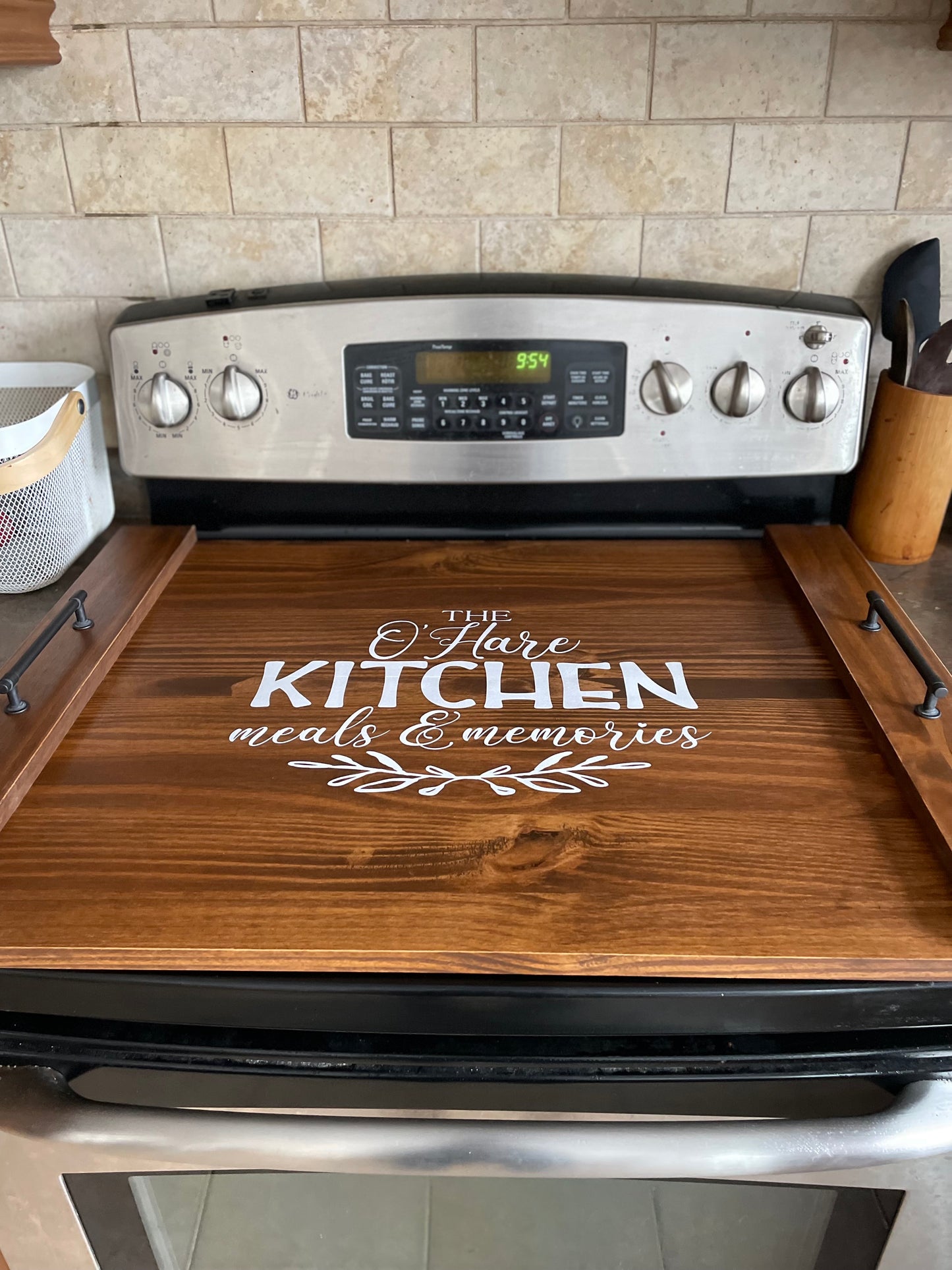Customizable Stove cover/Noodleboard